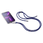 Suport pentru smartphone Cellularline Universal Lace, Albastru