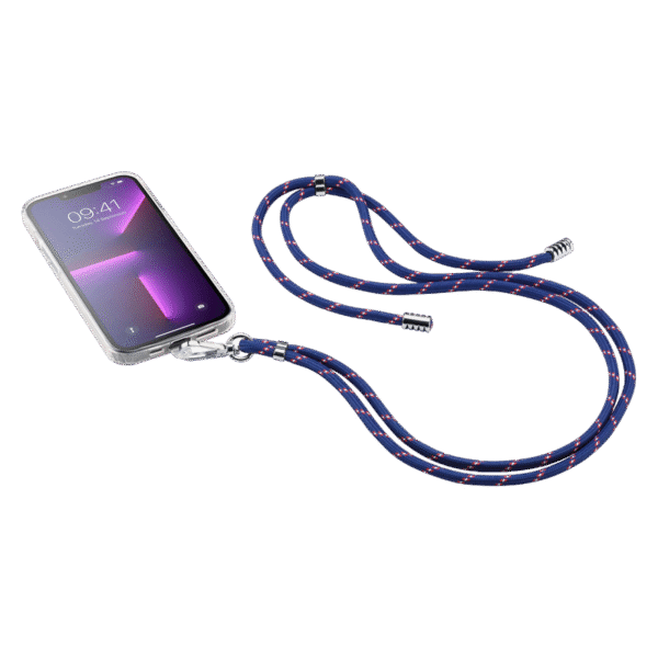 Suport pentru smartphone Cellularline Universal Lace, Albastru