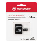 Card de Memorie Transcend microSDXC 340S, 64GB (TS64GUSD340S) - Image 3