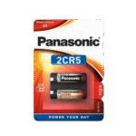 Baterii Panasonic 2CR-5L, 2CR5, 1400 mAh, 2 buc.