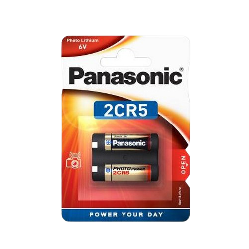 Baterii Panasonic 2CR-5L, 2CR5, 1400 mAh, 2 buc.