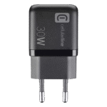 Încărcător Cellularline Wall Charger GAN, 2 Ports, 30W, 30W, Negru