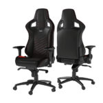 Scaun Gaming Noblechairs Epic, PU Piele, Negru/Rosu - Image 32