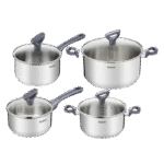 Set de vase Tefal G712S855, Oțel inoxidabil