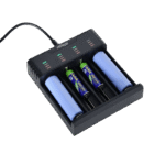 Încărcător Acumulatori Energenie BC-USB-02, Negru