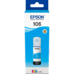 Recipient de cerneală Epson 106 EcoTank, C13T00R240, Cyan - Image 3