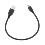 Cable de date Cablexpert CCP-USB2-AM5P-1, USB Type-A (F)/Mini-USB, 0,3m, Negru - imagine 3
