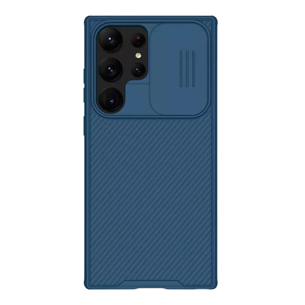 Husă Nillkin Galaxy S23 Ultra Camshield Pro, Albastru
