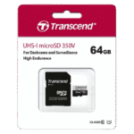 Card de Memorie Transcend MicroSDXC Class 10, 64GB (TS64GUSD350V) - imagine 4