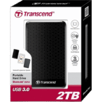 HDD portabil extern Transcend StoreJet 25A3, 2 TB, Negru (TS2TSJ25A3K) - imagine 10