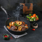 Tigaie Polaris PRO collection-24FP, 24cm, Negru - Image 2