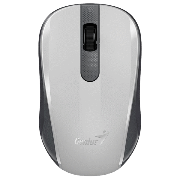 Mouse Wireless Genius NX-8008S, Alb/Gri