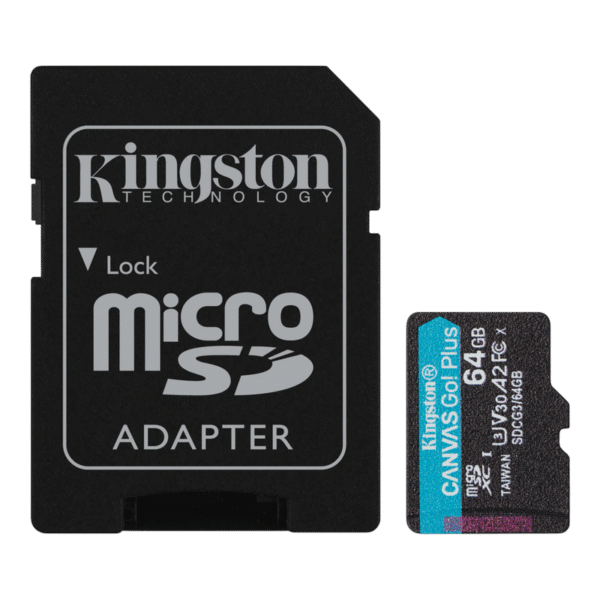 Card de Memorie Kingston Canvas Go! Plus, 64GB (SDCG3/64GB)