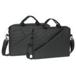Geantă pentru Laptop Rivacase Tivoli, 13.3", Poliester, Negru - Image 11