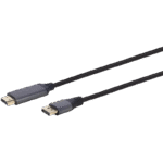 Cablu Video Cablexpert CC-DP-HDMI-4K-6, DisplayPort (M) - HDMI (M), 1,8m, Negru