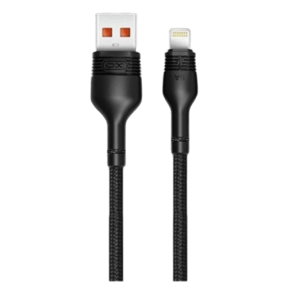 Cablu încărcare și sincronizare XO NB55, USB Type-A/Lightning, 1m, Negru