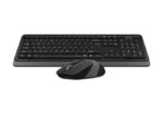 Set Tastatură + Mouse A4Tech FG1010S, Fără fir, Gri - Image 5