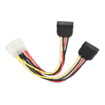 Cable Serial ATAx2   30 cm, Power, Cablexpert, CC-SATA-PSY-0.3M - Image 3