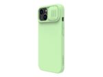 Husă Nillkin iPhone 14 Plus, CamShield Silky Silicone, Verde - Image 10