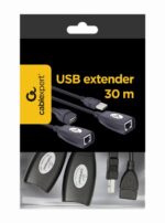 Extensor USB Gembird UAE-30M, Negru - imagine 3