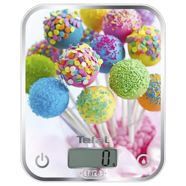 Cântar electronic de bucătărie Tefal Optiss Décor, Multicolor