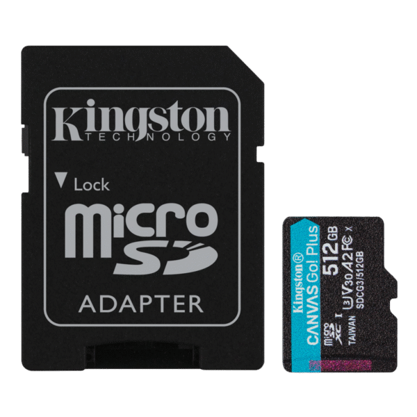 Card de Memorie Kingston Canvas Go! Plus, 512GB (SDCG3/512GB)