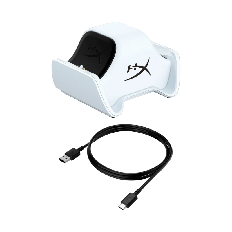 4b533ca4-8b1f-45fb-844b-f671c99e0193 Stație de încărcare HyperX ChargePlay Duo, Alb - Image 1