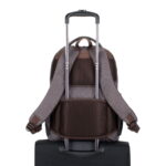 Rucsac pentru Laptop RivaCase Galapagos, 15.6", Poliester, Moca - imagine 16