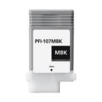 Cartuș de cerneală Canon PFI-107, 6704B001, Negru mat