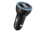 Incărcător auto XO CC30, 20W, Negru