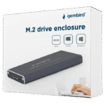 Rack SSD extern Gembird EE2280-U3C-01, Gri - imagine 6