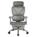 Scaun Gaming ThunderX3 XTC, Plasă Respirabilă, PU Piele, Mesh Grey