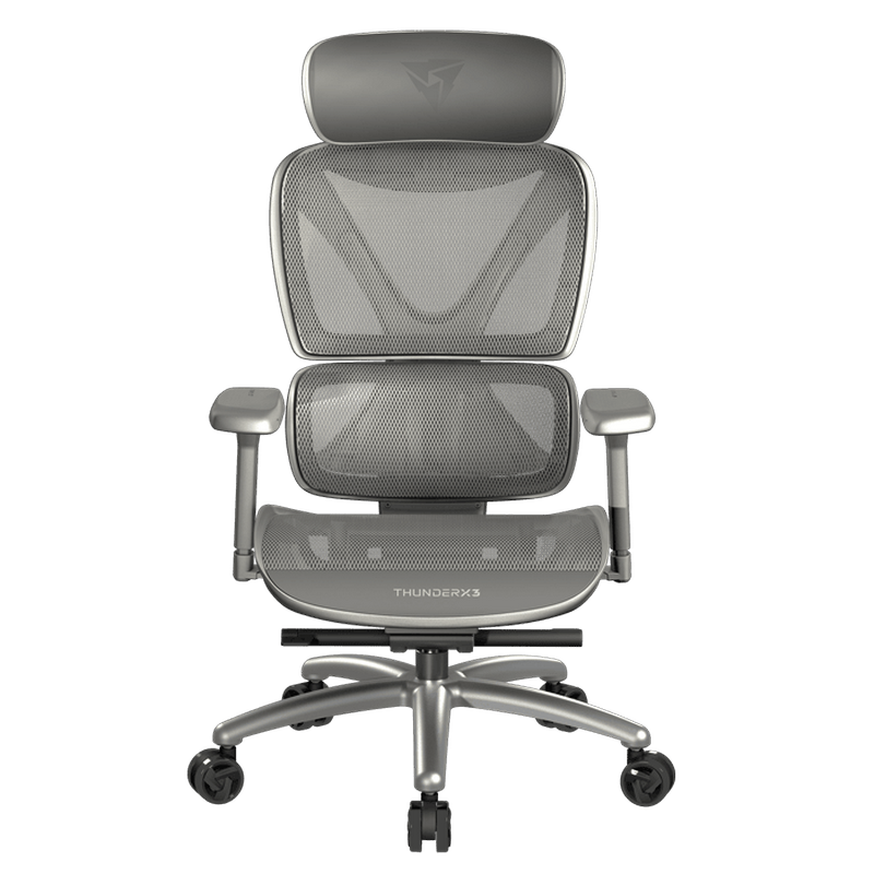 4cf05f5c-07d8-45c7-bd7e-17534756213a Scaun Gaming ThunderX3 XTC, Plasă Respirabilă, PU Piele, Mesh Grey - Image 1