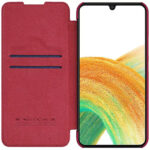 Husă tip carte Nillkin Galaxy A34 - Qin LC, Roșu - Image 4