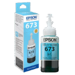 Recipient de cerneală Epson T673, 70ml, Albastru Deschis - Image 4