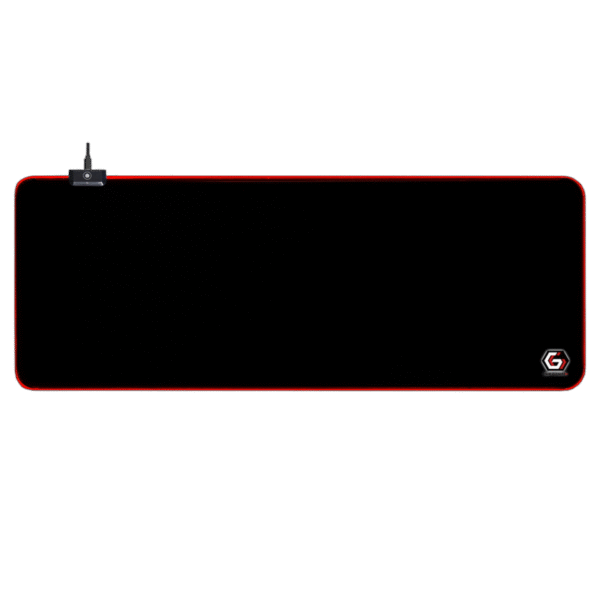 Mouse Pad pentru jocuri Gembird MP-GAMELED, Large, Negru