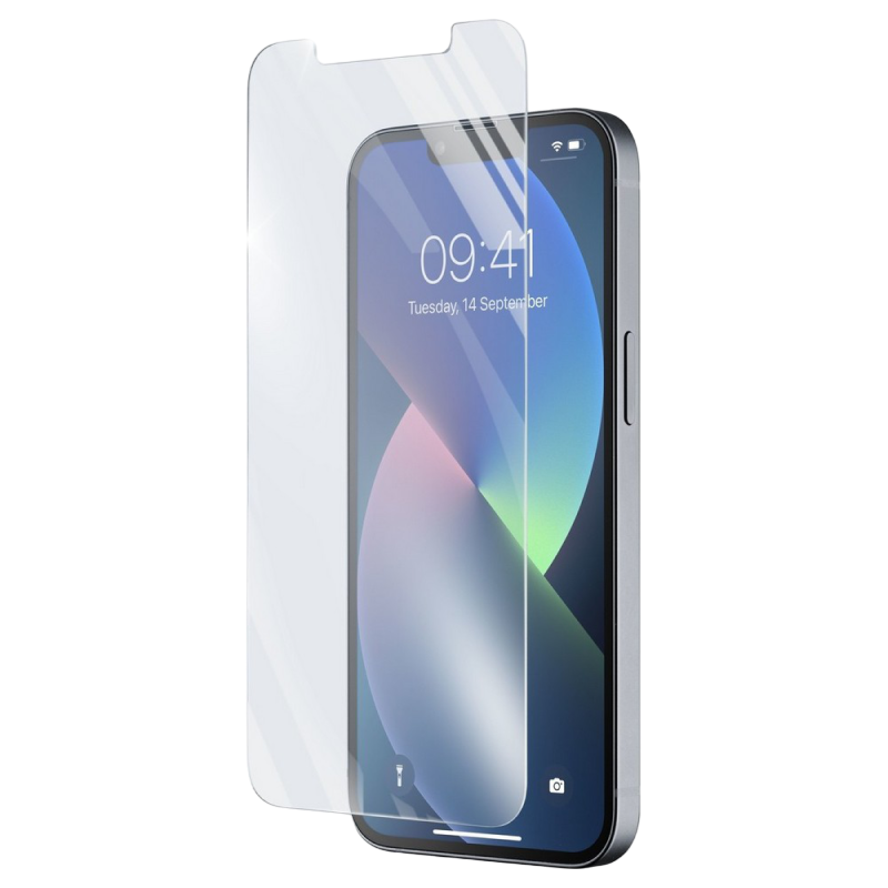 4ed2d2a0-e322-42be-b6ad-2776f3953ac5 Sticlă de protecție Cellularline Impact Glass - iPhone 13/13 Pro, Transparent - Image 1
