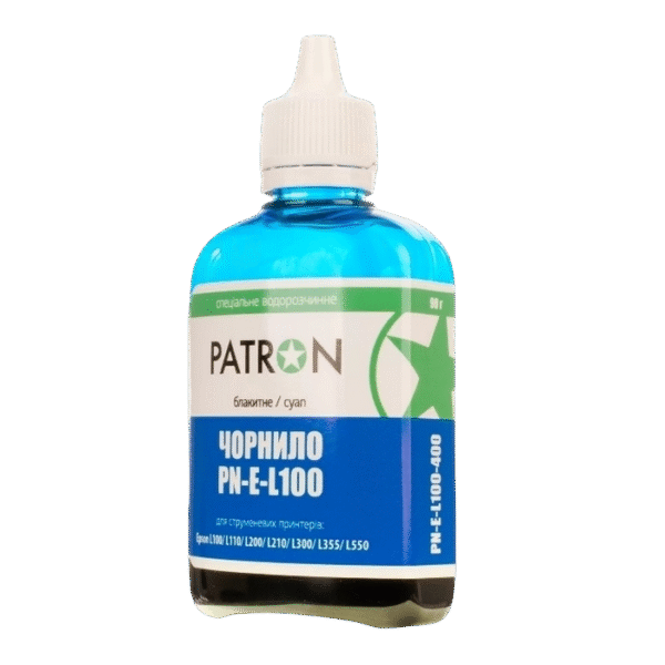 Cartuș de cerneală Patron L800 Compatible, L800 cyan 90gr Patron, Cyan