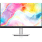 27" Monitor DELL S2722QC, IPS 3840x2160 4K UHD, Argintiu