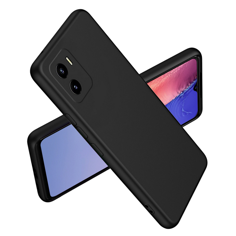 50216eb6-1c7d-42c6-9f4a-81b1016d65c4 Xcover husa p/u Vivo Y01, Liquid Silicone, Black - Image 1