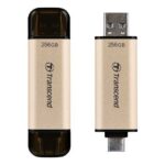 Memorie USB Transcend JetFlash 930C, 256GB, Auriu - Image 11