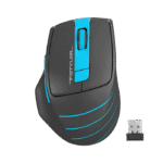 Mouse Wireless A4Tech FG30S, Gri/Albastru