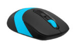 Mouse Wireless A4Tech FG10, Negru/Albastru - imagine 5
