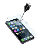 Sticlă de protecție Cellularline Tempered Glass for iPhone 11 Pro Max/ XS Max, Negru - Image 2