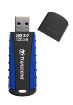 Memorie USB Transcend JetFlash 810, 128GB, Negru/Albastru - imagine 6