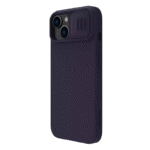 Husă Nillkin iPhone 14 Plus, CamShield Silky Silicone, Dark Purple - Image 2