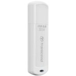 Memorie USB Transcend JetFlash 730, 32GB, Alb - imagine 7