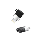 Adaptor USB XO NB149B, micro-USB (F)/Lightning, Negru