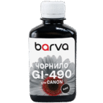 Recipient de cerneală Barva G490 (Canon G-Series), 180ml, Negru