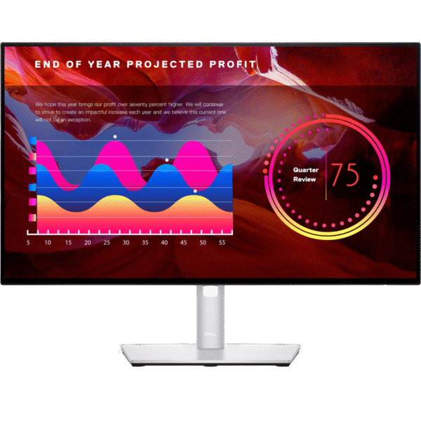 23,8" Monitor DELL U2422H, IPS 1920x1080 FHD, Argintiu